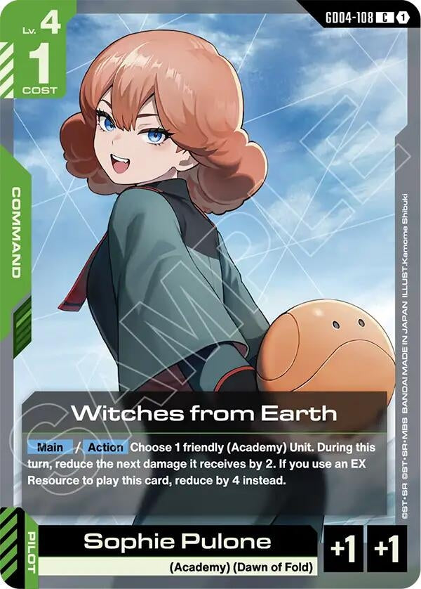 Image for Witches from Earth (GD04-108) (Phantom Aria) (GD04) - Gundam Card Game