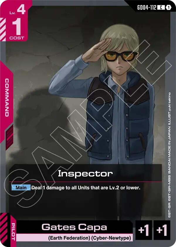 Image for Inspector (GD04-112) (Phantom Aria) (GD04) - Gundam Card Game