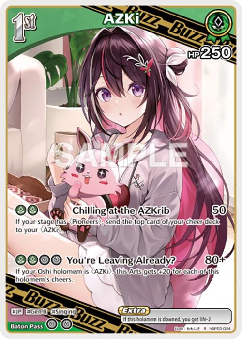 Image for AZKi (R) (hBP05-024) (Enchant Regalia) (HBP05E) - Hololive