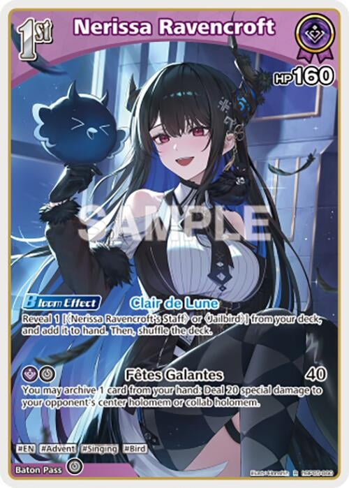 Image for Nerissa Ravencroft (R) (hBP05-060) (Enchant Regalia) (HBP05E) - Hololive