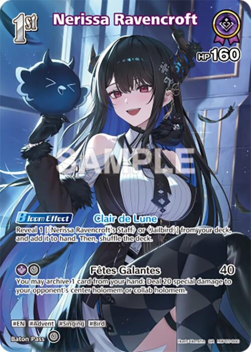 Image for Nerissa Ravencroft (SR) (hBP05-060) (hBP05-060) (Enchant Regalia) (HBP05E) - Hololive