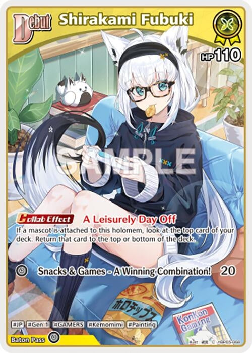 Image for Shirakami Fubuki (C) (hBP05-068) (hBP05-068) (Enchant Regalia) (HBP05E) - Hololive