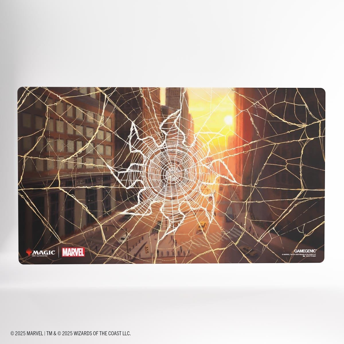 Image for Magic: The Gathering Marvel's Spider-Man Shiny Playmat - Spider-Man Plains - Playmats