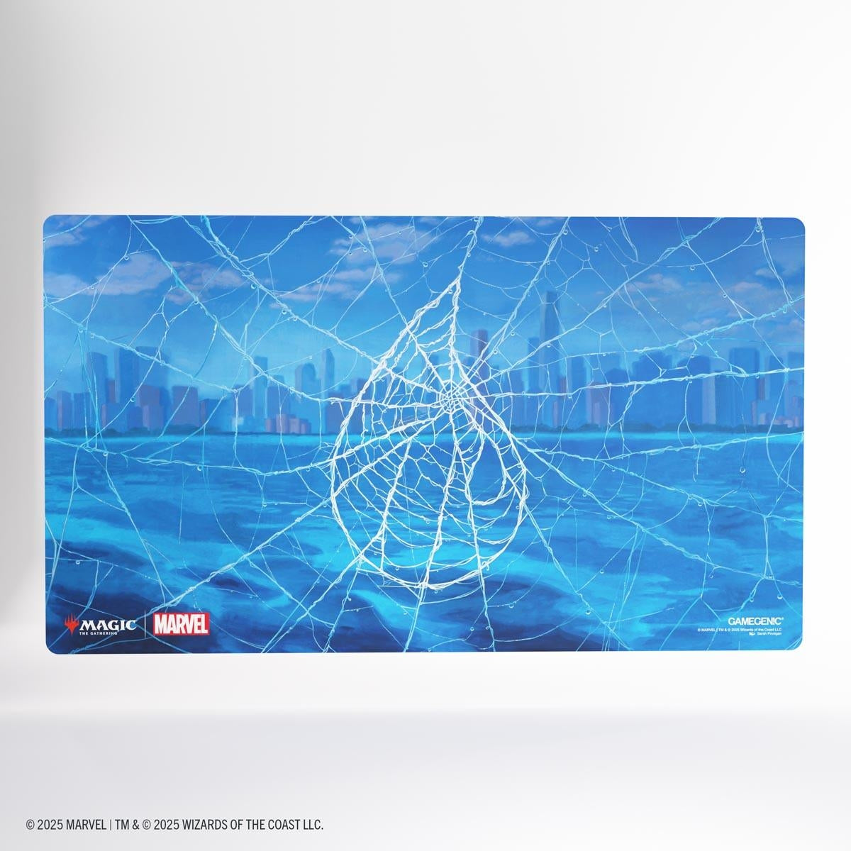 Image for Magic: The Gathering Marvel's Spider-Man Shiny Playmat - Spider-Man Island - Playmats