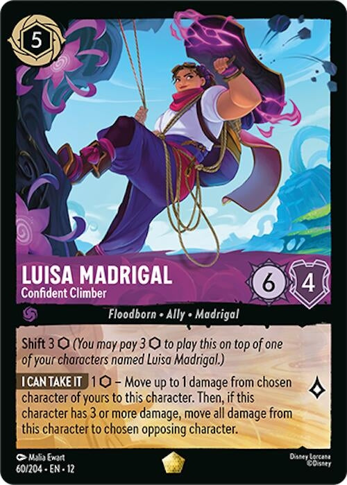 Image for Luisa Madrigal - Confident Climber (60/204) (Wilds Unknown) (12) - Disney Lorcana