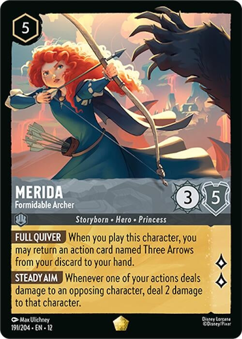 Merida - Formidable Archer (191/204) (Wilds Unknown) - PokeBox USA