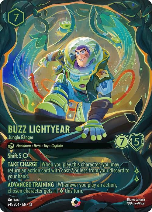 Image for Buzz Lightyear - Jungle Ranger (Iconic) (241/204) (Wilds Unknown) (12) - Disney Lorcana