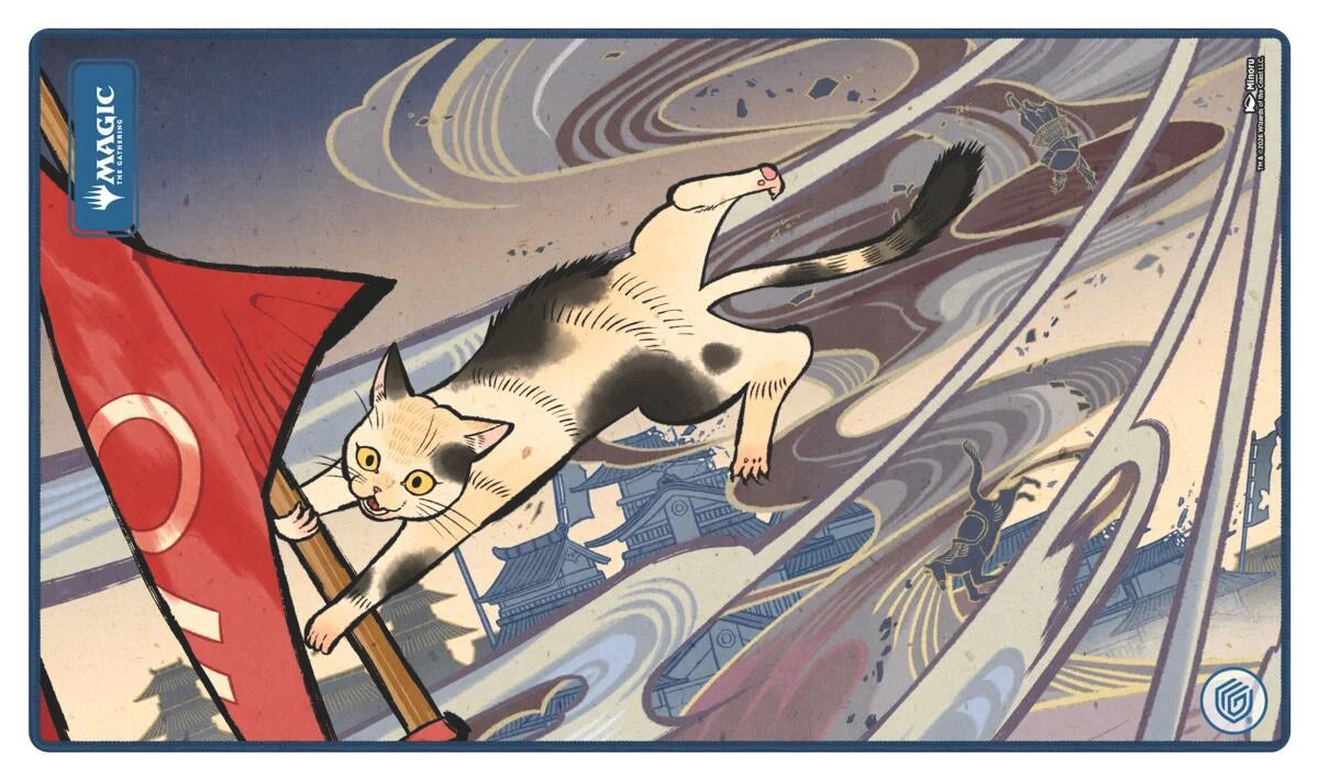 Image for Magic: The Gathering Secrets of Strixhaven Playmat - Cyclonic Rift - Playmats