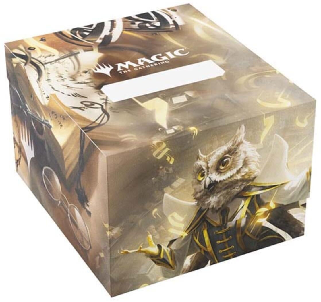 Image for Magic: The Gathering Secrets of Strixhaven Soft Crate 100+ XL Sideloading - Stirring Hopesinger / Inkling Token - Deck Boxes