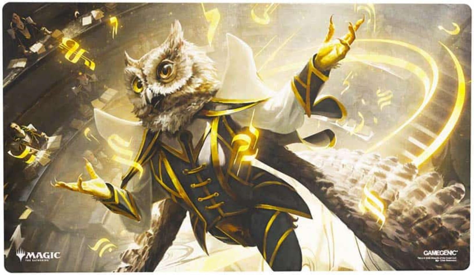 Image for Magic: The Gathering Secrets of Strixhaven Playmat - Stirring Hopesinger - Playmats