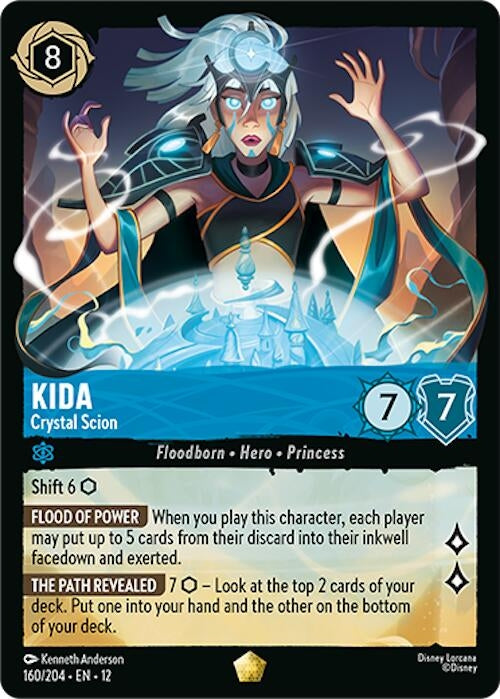 Image for Kida - Crystal Scion (160/204) (Wilds Unknown) (12) - Disney Lorcana