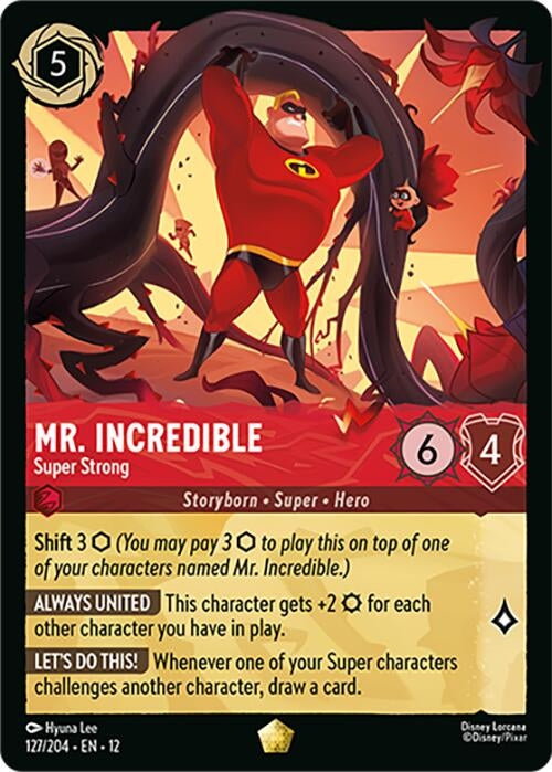 Mr. Incredible - Super Strong (127/204) (Wilds Unknown) - PokeBox USA