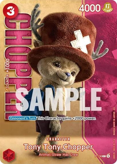 Image for Tony Tony.Chopper - P-138 (Premium Card Collection -Live Action Edition Vol.2 Straw Hat Crew-) (P-138) (One Piece Promotion Cards) (OP-PR) - One Piece Card Game