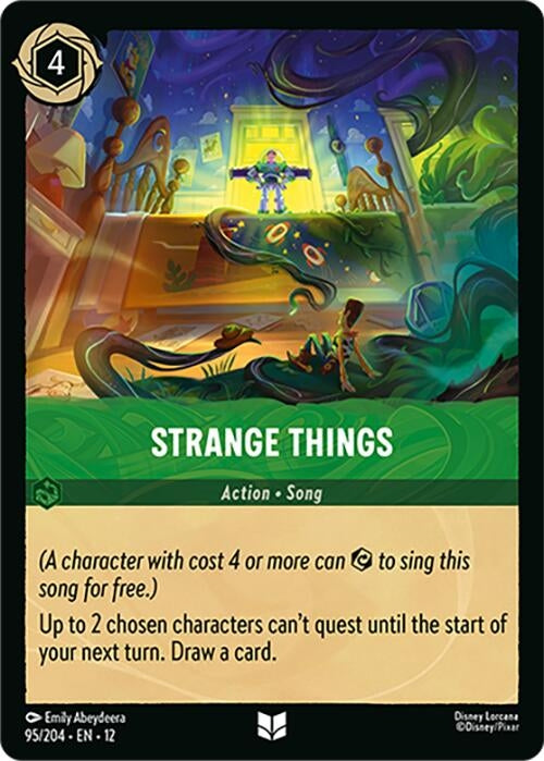Image for Strange Things (95/204) (Wilds Unknown) (12) - Disney Lorcana