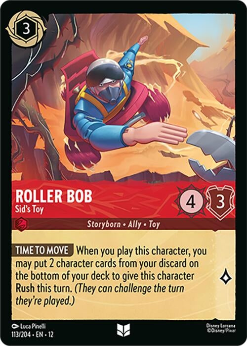 Image for Roller Bob - Sid's Toy (113/204) (Wilds Unknown) (12) - Disney Lorcana