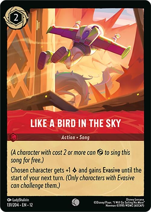 Image for Like A Bird In the Sky (131/204) (Wilds Unknown) (12) - Disney Lorcana