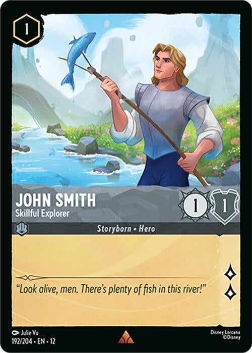 Image for John Smith - Skillful Explorer (192/204) (Wilds Unknown) (12) - Disney Lorcana