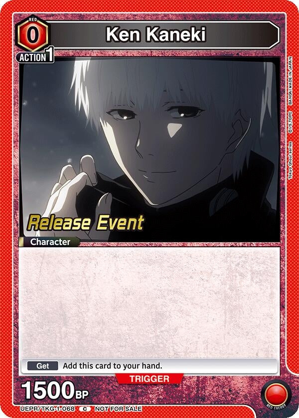 Image for Ken Kaneki (068) (UEPR/TKG-1-068) (UE18BT: Tokyo Ghoul Release Event Cards) (UE18BT_RE) - Union Arena