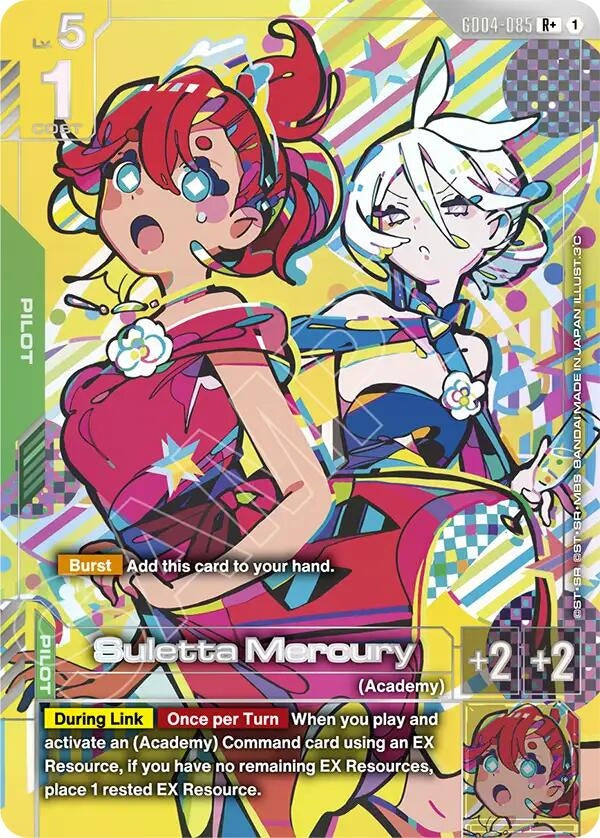 Image for Suletta Mercury (R+) (GD04-085) (Phantom Aria) (GD04) - Gundam Card Game