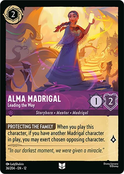 Image for Alma Madrigal - Leading the Way (36/204) (Wilds Unknown) (12) - Disney Lorcana