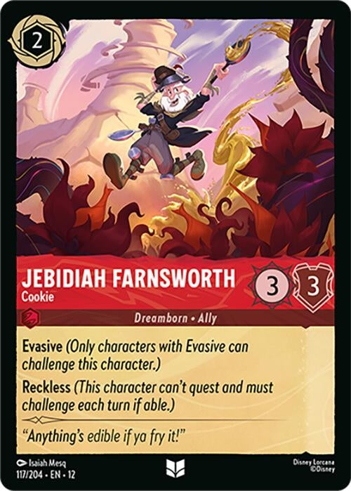 Image for Jebidiah Farnsworth - Cookie (117/204) (Wilds Unknown) (12) - Disney Lorcana