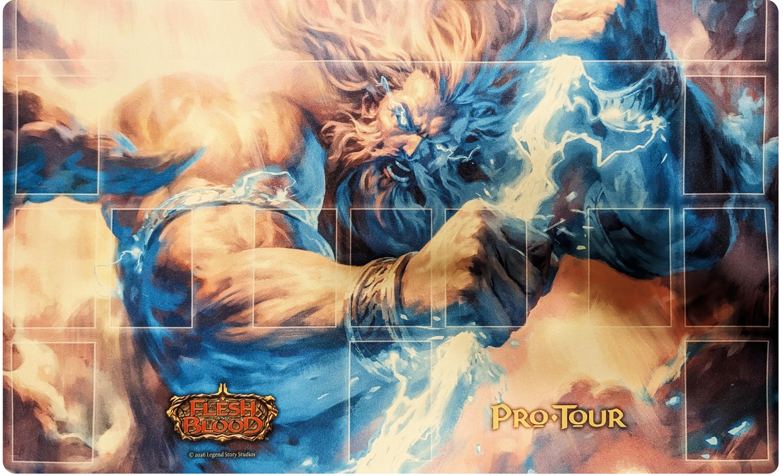 Image for Pro Tour Playmat - Enlightened Strike - Playmats