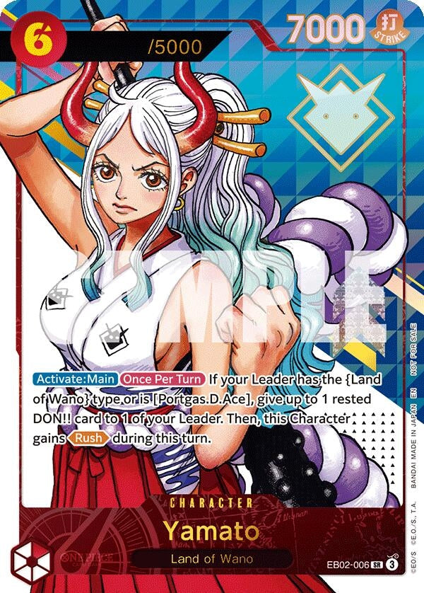 Image for Yamato (Serial Numbered) (EB02-006) (One Piece Promotion Cards) (OP-PR) - One Piece Card Game
