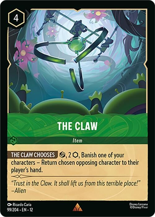 Image for The Claw (99/204) (Wilds Unknown) (12) - Disney Lorcana