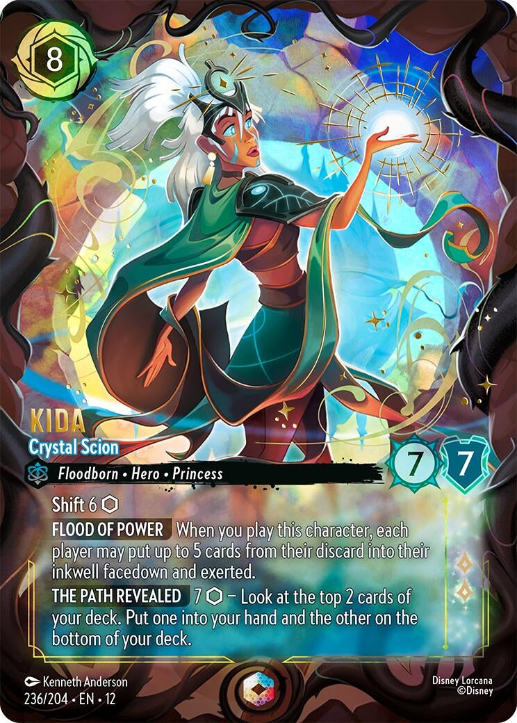 Image for Kida - Crystal Scion (Enchanted) (236/204) (Wilds Unknown) (12) - Disney Lorcana