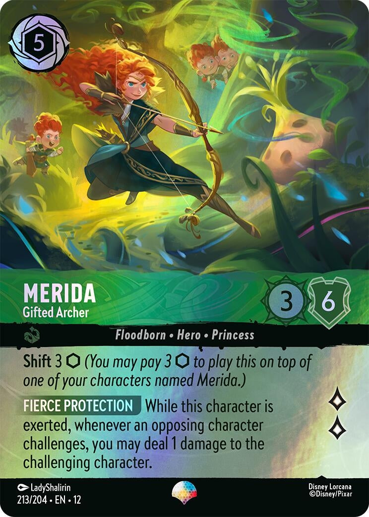 Image for Merida - Gifted Archer (Epic) (213/204) (Wilds Unknown) (12) - Disney Lorcana