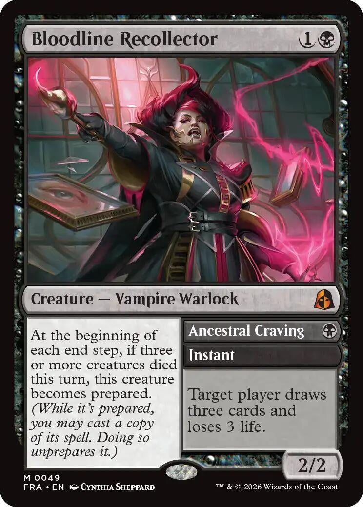 Image for Bloodline Recollector (49) (Reality Fracture) (FRA) - Magic: The Gathering