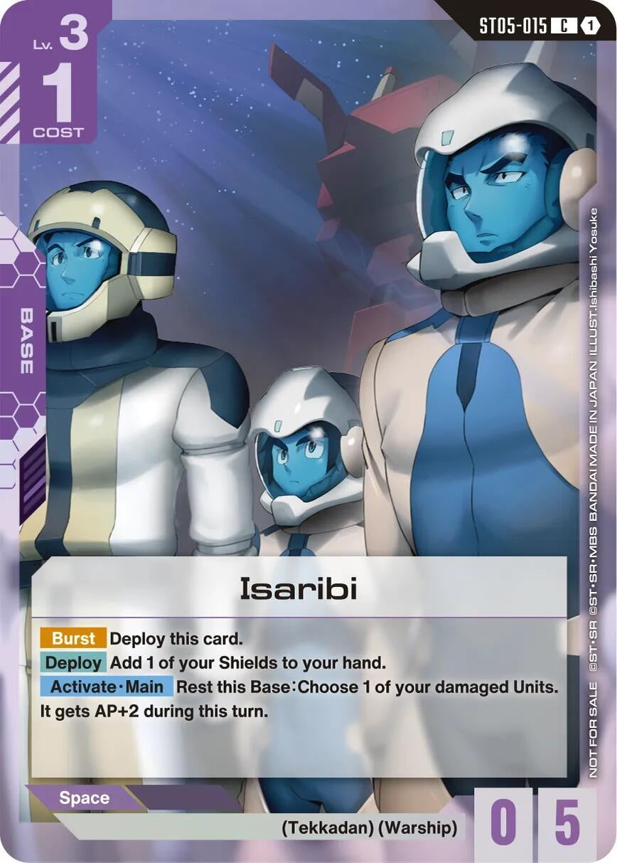 Image for Isaribi (Newtype Challenge 2026 Mission 3) (ST05-015) (Gundam Promotional Cards) (GCG-PR) - Gundam Card Game