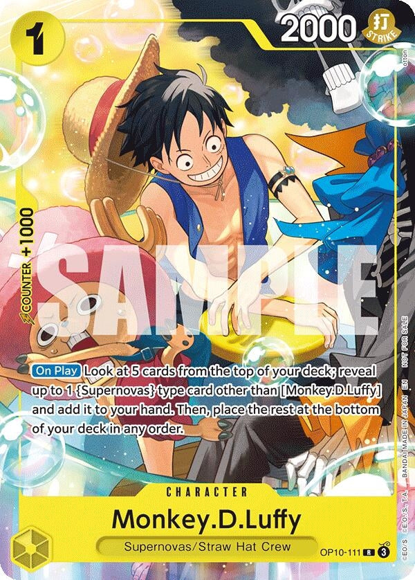 Image for Monkey.D.Luffy (Welcome Pack 2026 Vol.1) (OP10-111) (One Piece Promotion Cards) (OP-PR) - One Piece Card Game