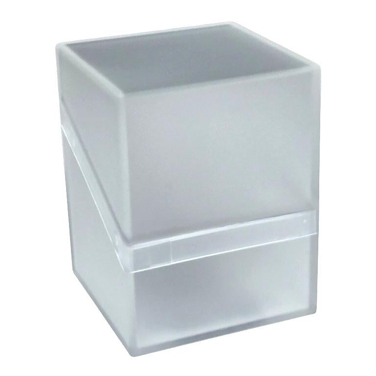 Image for Prismatic Defender Vortex 100+ Deck Box - Aether (Clear) - Deck Boxes