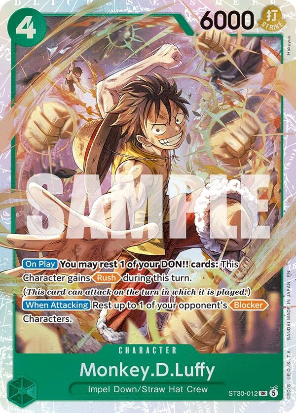 Image for Monkey.D.Luffy (ST30-012) (Starter Deck EX: Luffy & Ace) (ST-30) - One Piece Card Game