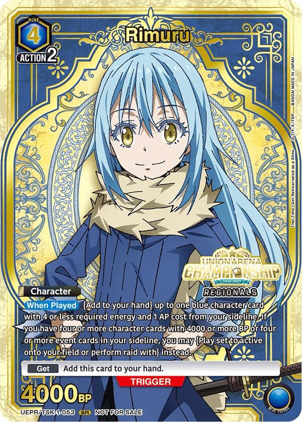 Image for Rimuru (Regionals 26-27) (UEPR/TSK-1-053) (Union Arena Promotion Cards) (UEPR) - Union Arena