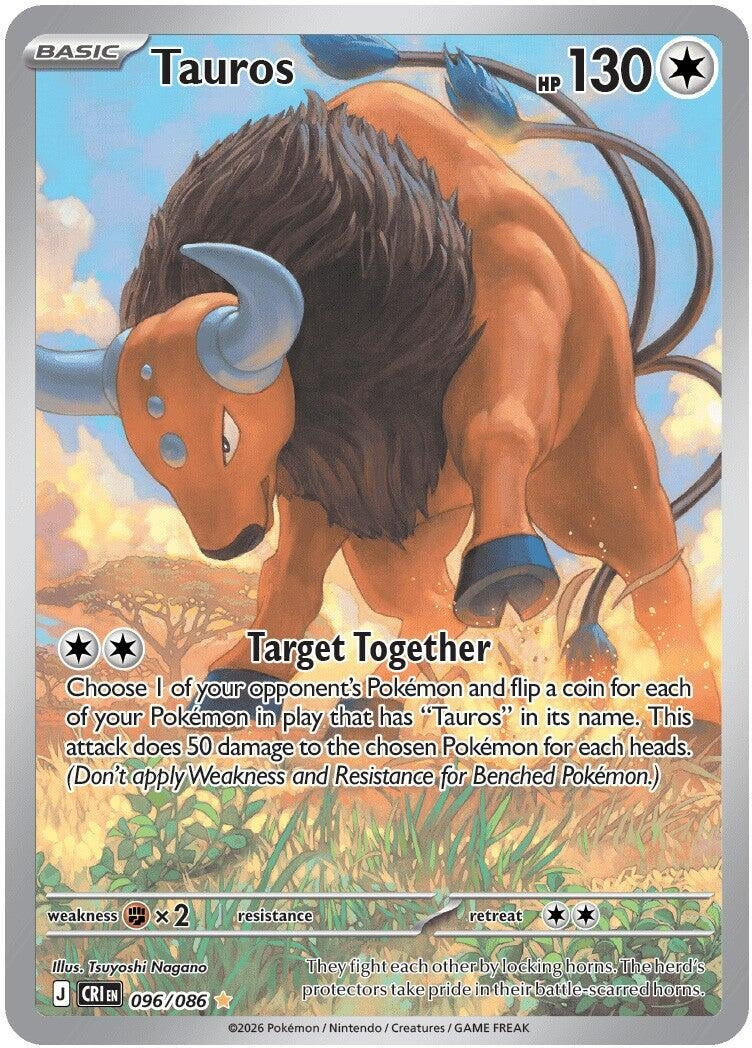 Tauros (096/086) (ME04: Chaos Rising)