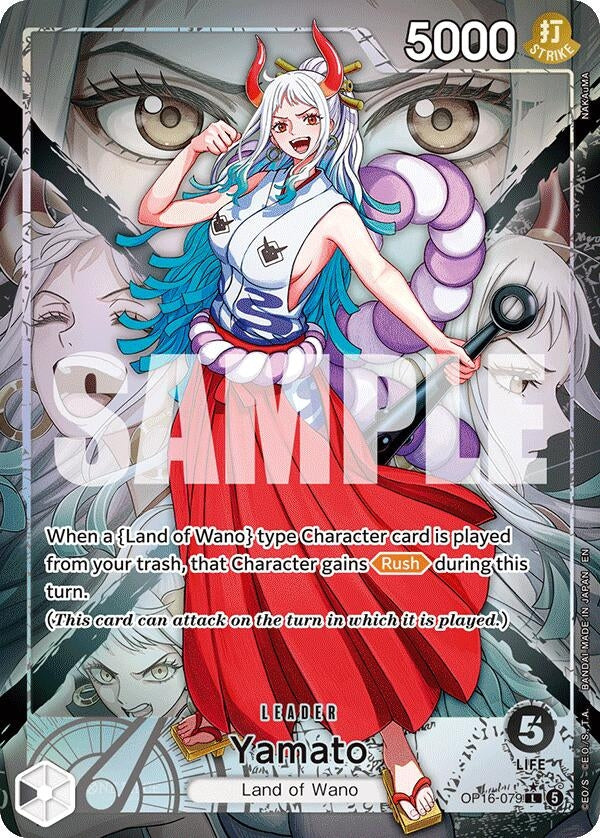 Yamato (079) (Alternate Art) (OP16-079) (The Time of Battle)