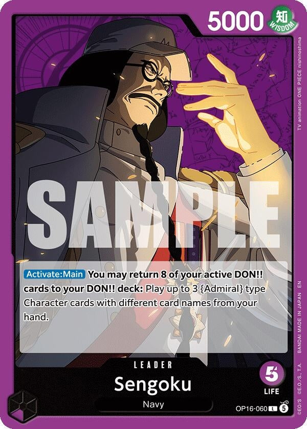 Image for Sengoku (060) (OP16-060) (The Time of Battle) (OP16) - One Piece Card Game