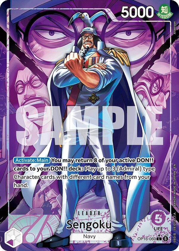 Sengoku (060) (Alternate Art) (OP16-060) (The Time of Battle)