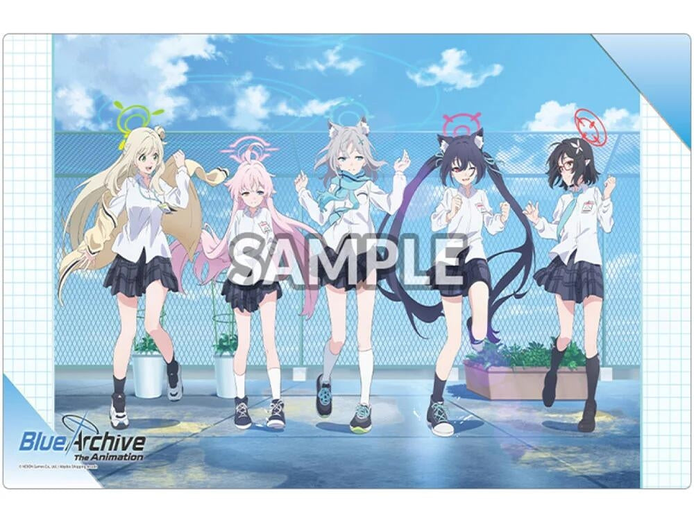 Image for Bushi Supplies Rubber Playmat Vol. 19: Blue Archive The Animation Design A: Abydos' Foreclosure Task Force - Playmats