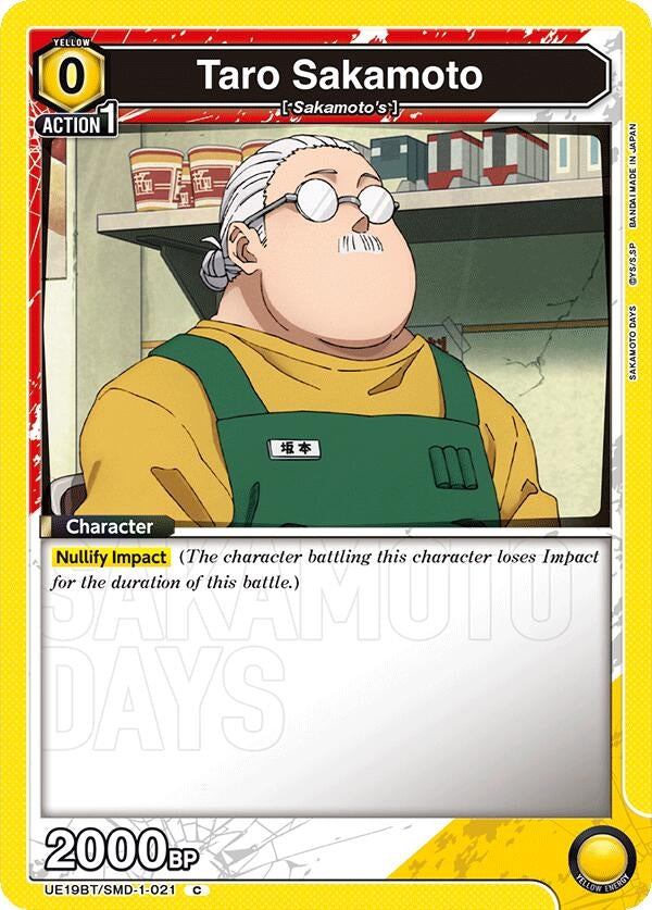 Image for Taro Sakamoto (021) (UE19BT/SMD-1-021) (UE19BT: SAKAMOTO DAYS) (UE19BT) - Union Arena