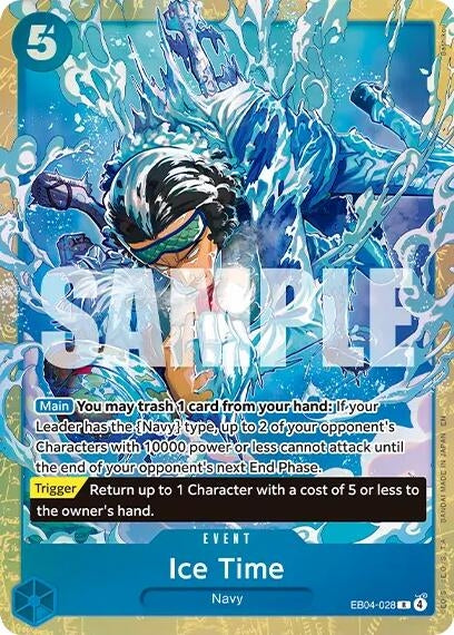 Image for Ice Time (Premium Card Collection -Best Selection Vol. 6-) (EB04-028) (One Piece Promotion Cards) (OP-PR) - One Piece Card Game