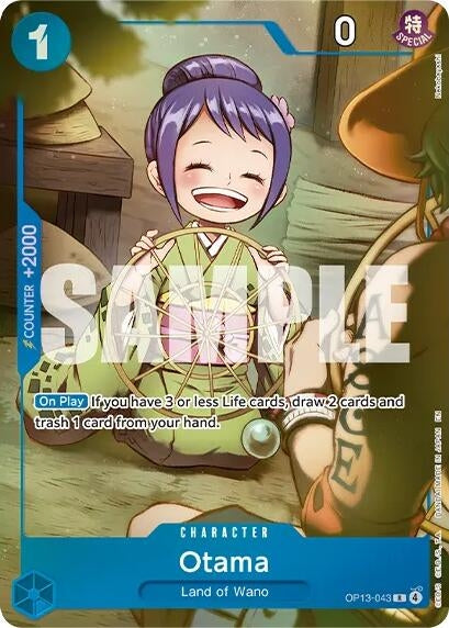 Image for Otama (Premium Card Collection -Best Selection Vol. 6-) (OP13-043) (One Piece Promotion Cards) (OP-PR) - One Piece Card Game