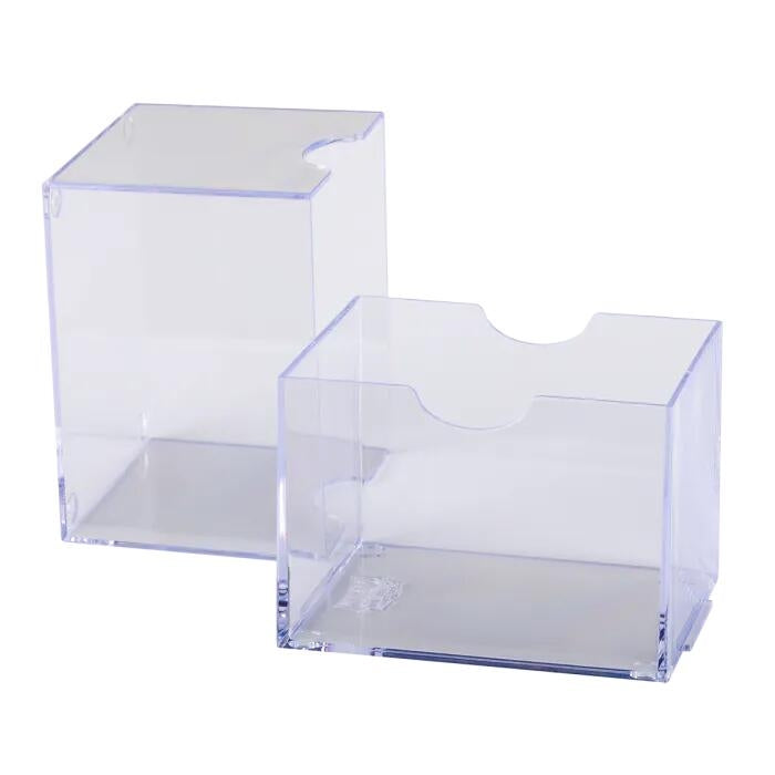 Image for Dragon Shield Strongbox Deck Box - Clear (Holds 100+) - Deck Boxes