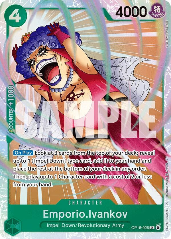 Emporio.Ivankov (026) (OP16-026) (The Time of Battle)