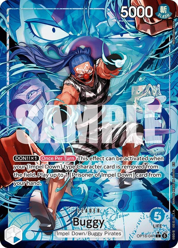 Buggy (041) (Alternate Art) (OP16-041) (The Time of Battle)