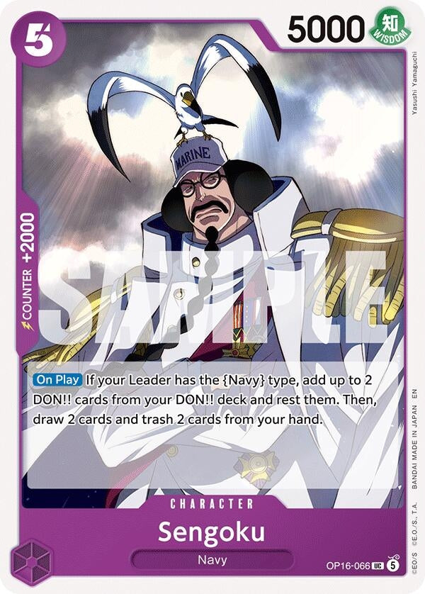 Image for Sengoku (066) (OP16-066) (The Time of Battle) (OP16) - One Piece Card Game