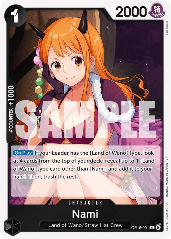 Nami (OP16-091) (The Time of Battle)
