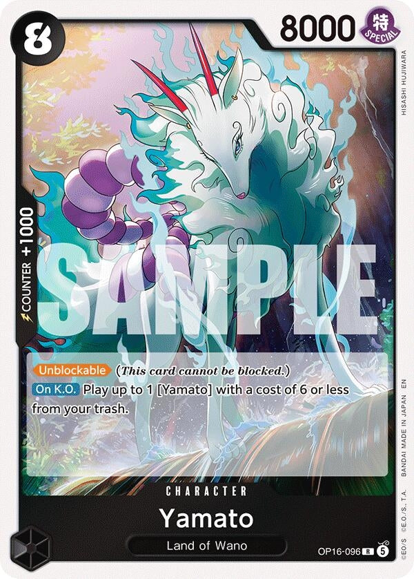 Image for Yamato (096) (OP16-096) (The Time of Battle) (OP16) - One Piece Card Game
